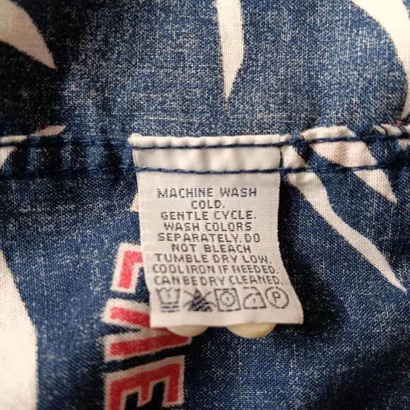 Aloha Reyn Spooner Cleveland Indians Guardians Shirt XXL Floral Tropical MLB - Picture 4 of 10